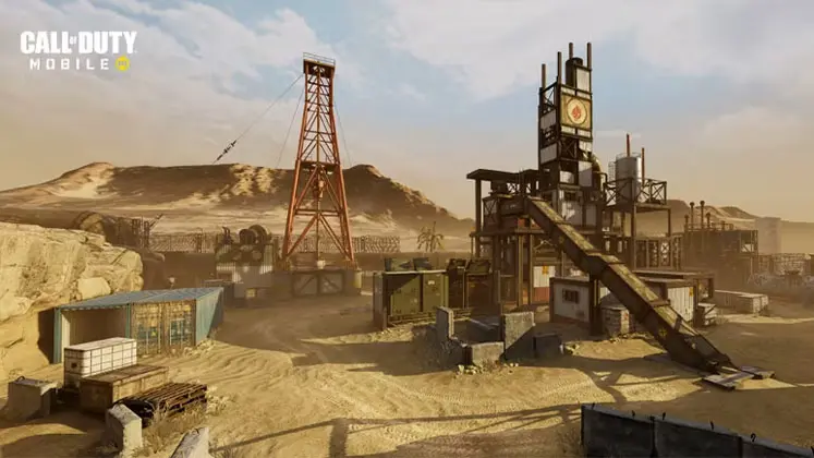 مپ Rust در یازی Call of Duty: Mobile
