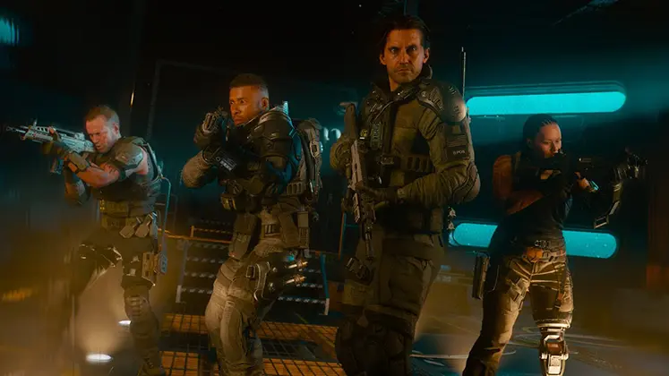 Call of Duty: Black Ops 7 تصویری از اپراتور های اصلی بازی