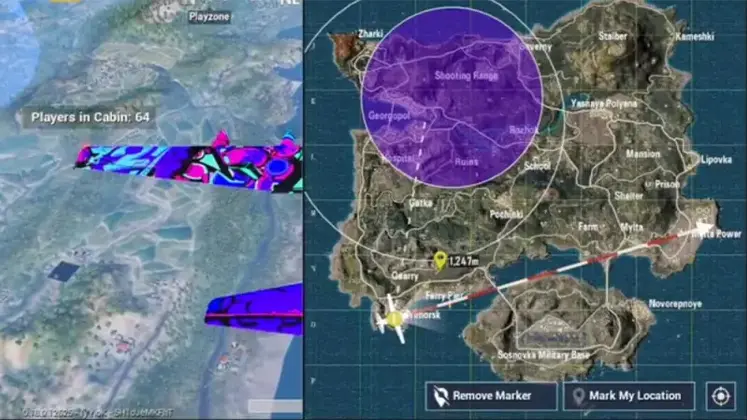 زون ها در بازی PUBG: Battlegrounds موبایل