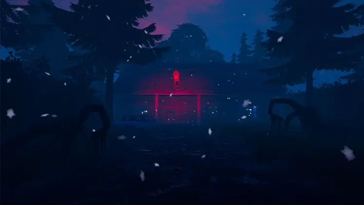 Stranger Things با همکاری Fortnite تصویری از فضای بازی