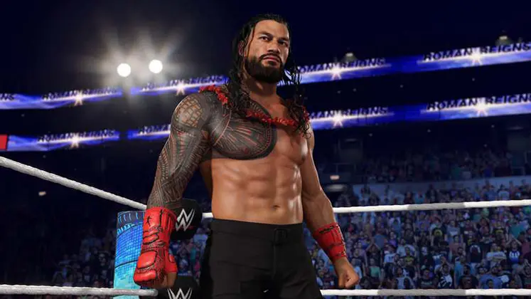 wwe 2k26  در بازی Roman Reigns تصویری از
