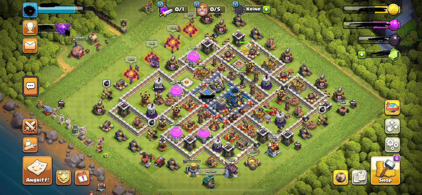 Town Hall 12 در بازی Clash of Clans