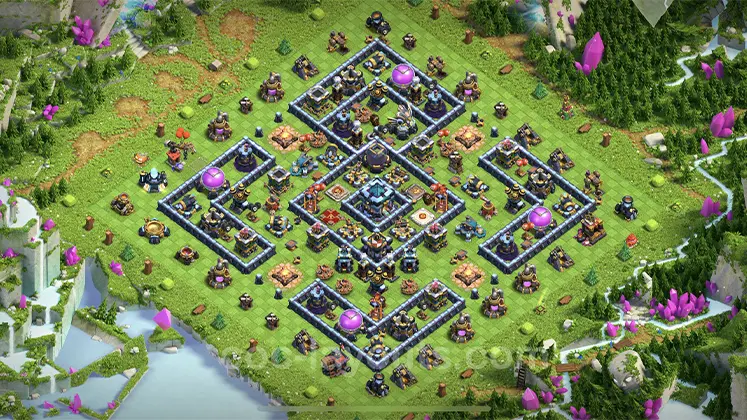 Town Hall 13 در بازی Clash of Clans