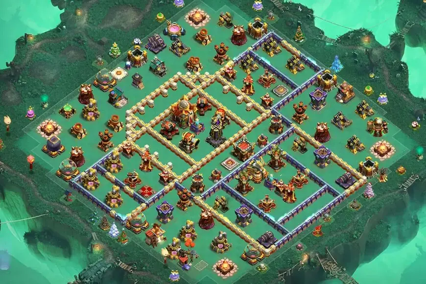 Town Hall 16 در بازی Clash of Clans