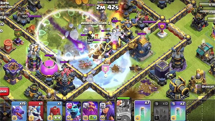 گیم پلی بازی Clash of Clans