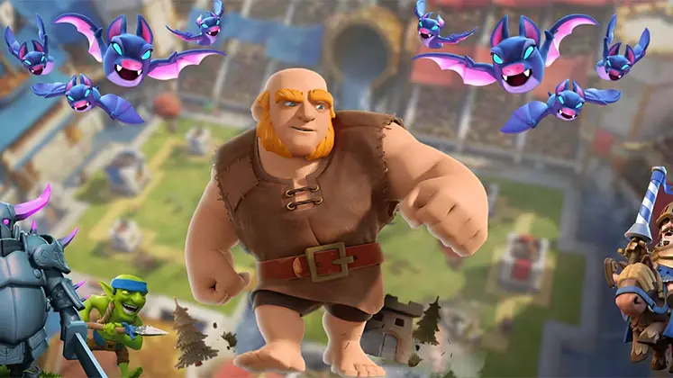 بنری رسمی از بازی Clash Royale
