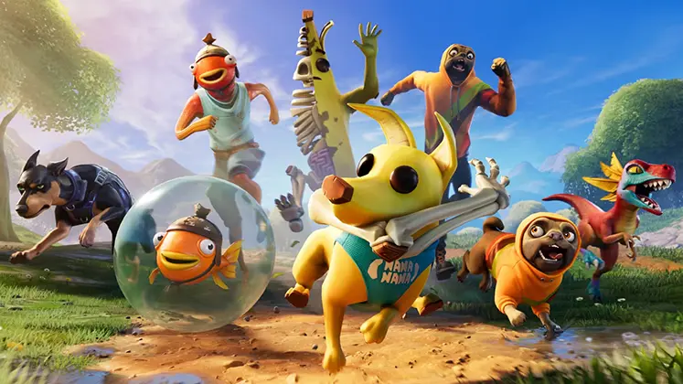 Fortnite بنری از بازی