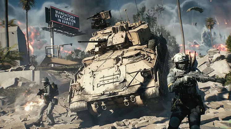 Battlefield 6 در بازی IFV تصویری از خودروی زرهی