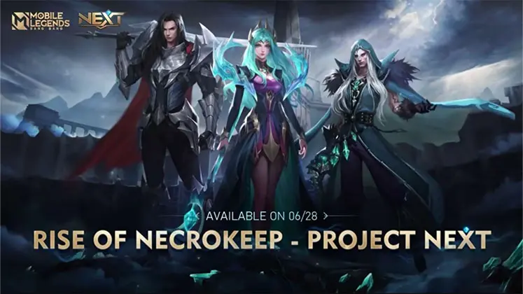 رویداد The Rise of the Necrokeep در بازی Mobile Legends