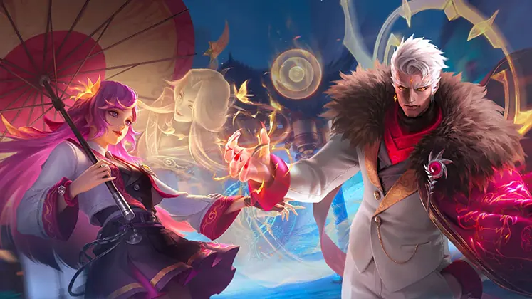 اسکین های جنگیر کاگورا و یوژانگ در بازی Mobile Legends