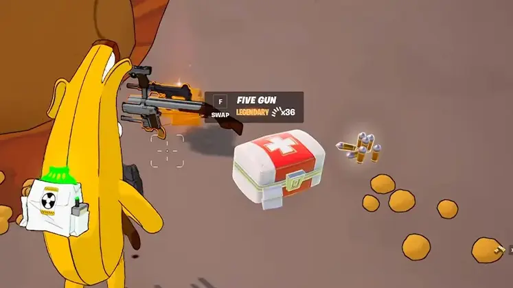 Fortnite در بازی (Moe’s Five Gun) تصویری از