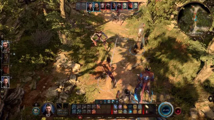 جدول حرکات  مختلف بازی Baldur’s Gate 3