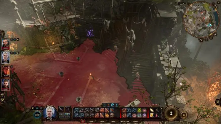 پنهان شدن در بازی Baldur’s Gate 3