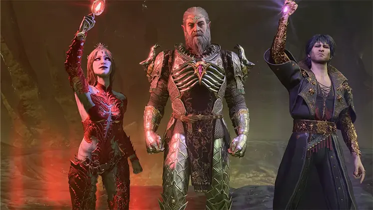 Baldur's Gate 3 در بازی Bhaal و Bane و Myrkul تصویری از