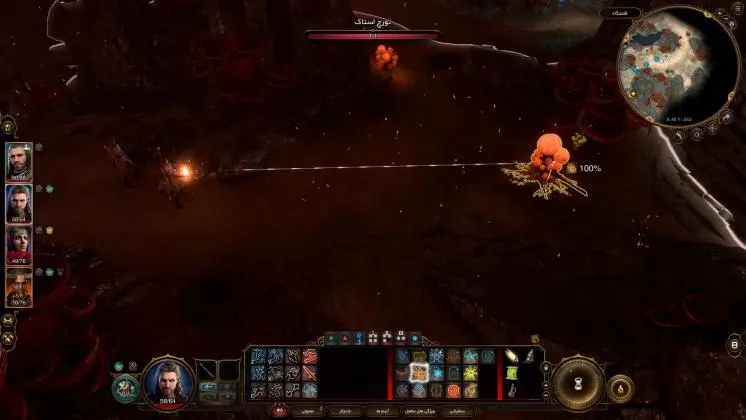 جادوگران به عنوان نیروهای دوربرد در بازی Baldurs Gate 3