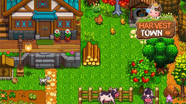 Harvest Town بنری از بازی