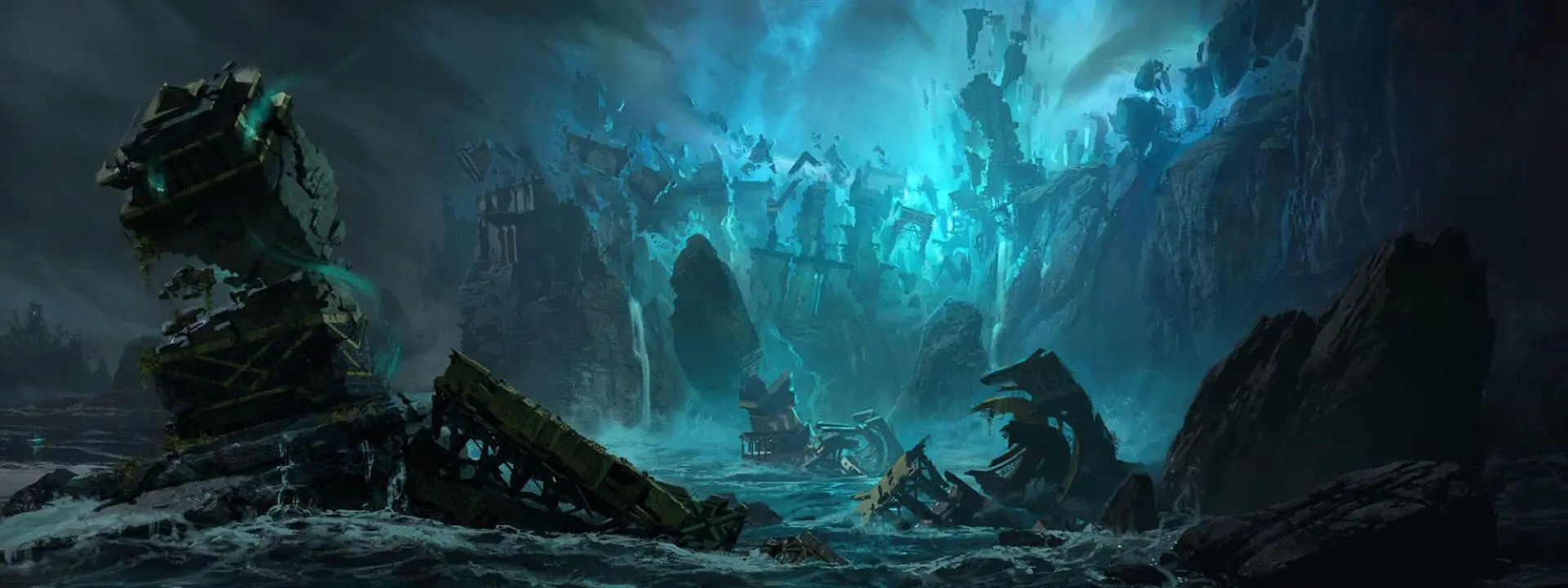 منطقه Shadow Isles در بازی League of Legends