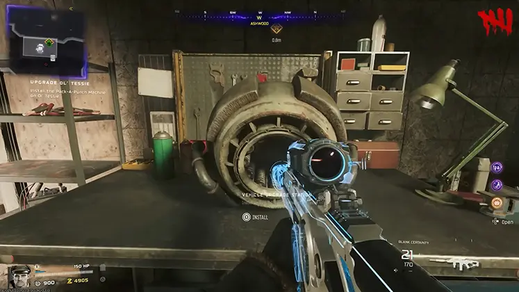Black Ops 7 تصویری از قطعه ارتقاء روی میز کار در قسمت زامبی