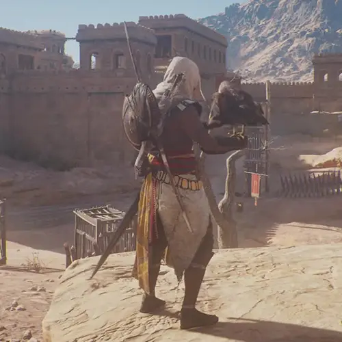 Assassin's Creed Origins تصویری از گیم پلی بازی