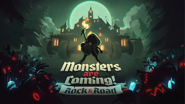 Monsters Are Coming! Rock & Road بنری از بازی