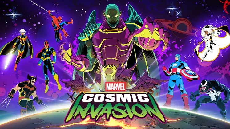 Marvel Cosmic Invasion بنری از بازی