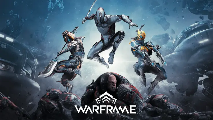 پوستر warframe یکی از ده بازی رایگان برتر