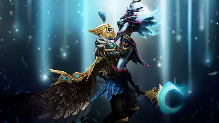 Vengeful Spirit & Skywrath Mage در بازی دوتا 2