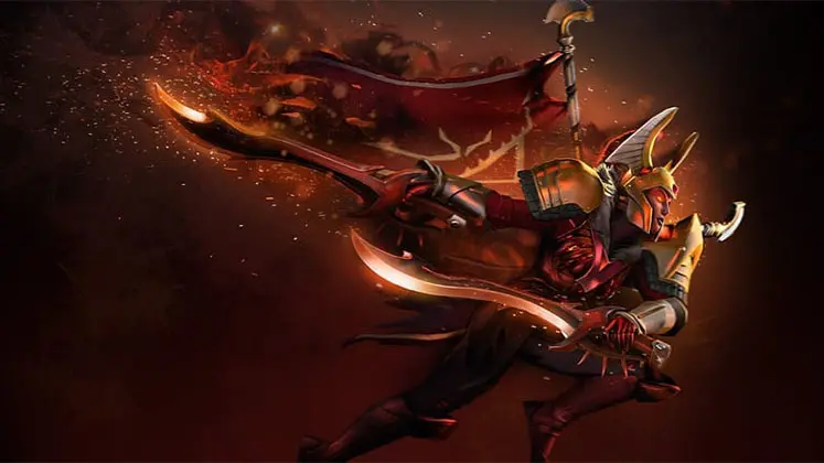 Legion Commander رد بازی دوتا 2
