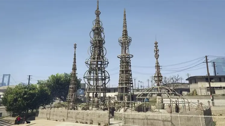 GTA V در بازی (Rancho Towers) تصویری از برج‌های رانچو