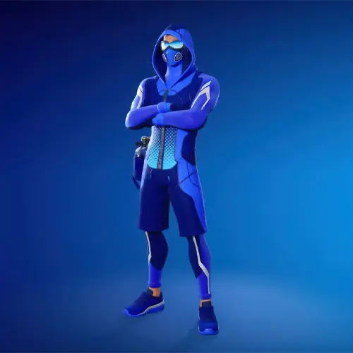 Fortnite در بازی Freediver  نمایی از اسکین