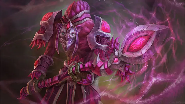 شخصیت Dazzle از بعد دیگر The Nothl Realm در بازی Dota 2