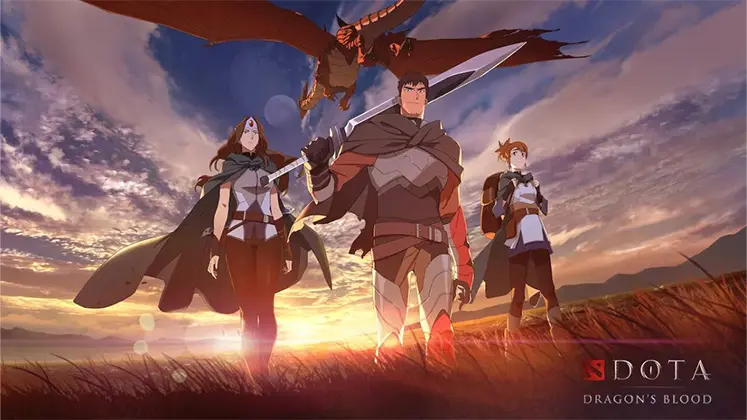 انیمه Dota: Dragon's Blood درباره بازی دوتا 2
