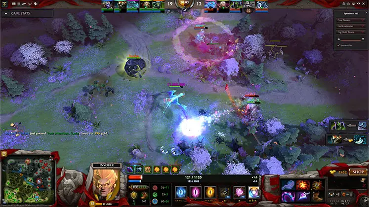 بهترین گرافیک بازی Dota 2
