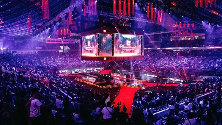 مسابقات esports بازی دوتا 2