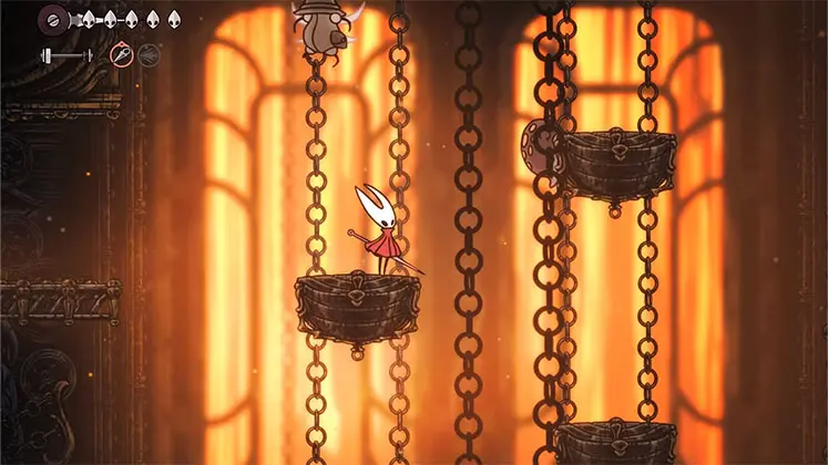 نمایی از Hollow Knight: Silksong