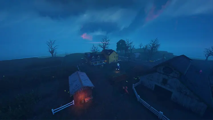 Fortnite در بازی Gnarly Farms تصویری از منطقه