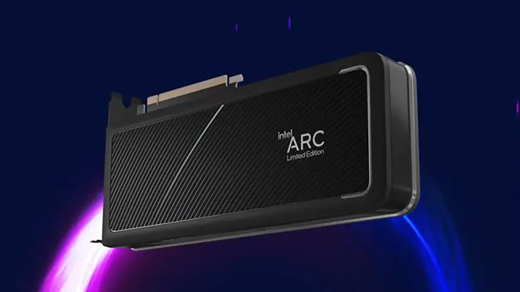 Intel Arc A770 / A750 تصویری از کارت گرافیک