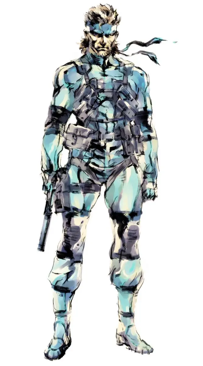 solid snake شخصیت اصلی metal gear