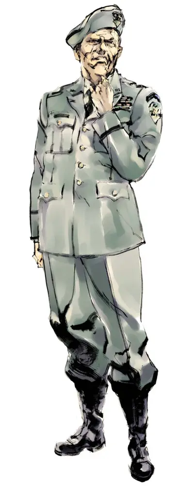 Roy Campbell از شخصیت های metal gear