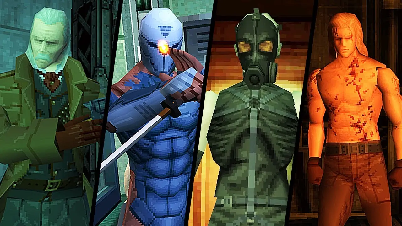 ویلن های بازی metal gear solid