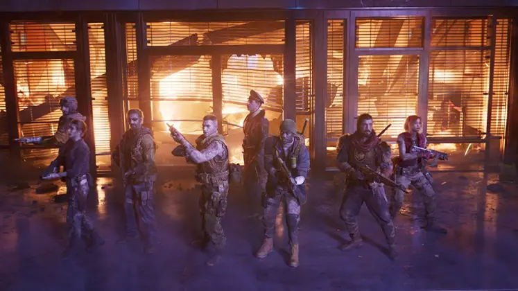 Call of Duty: Black Ops 7 تصویری از کاراکترهای بخش زامبی بازی