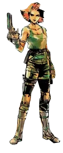 Meryl Silverburgh از شخصیت های بازی metal gear solid