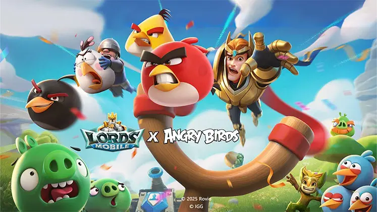 ایونت جدید Lords Mobile x Angry Birds