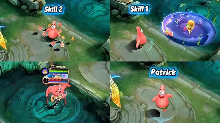 اسکین پاتریک برای هیروی Gloo در بازی Mobile Legends