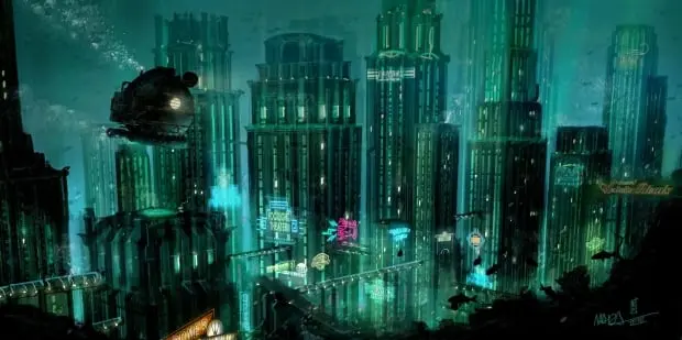 طراحی محیط bioshock