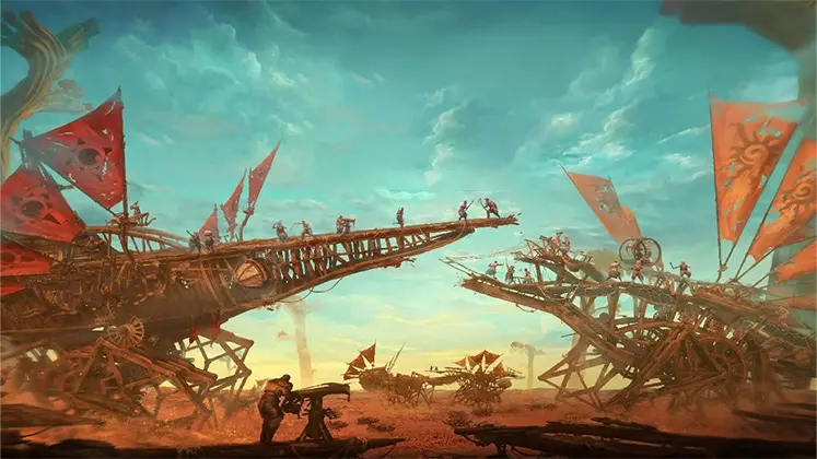 Last Oasis بنری از بازی