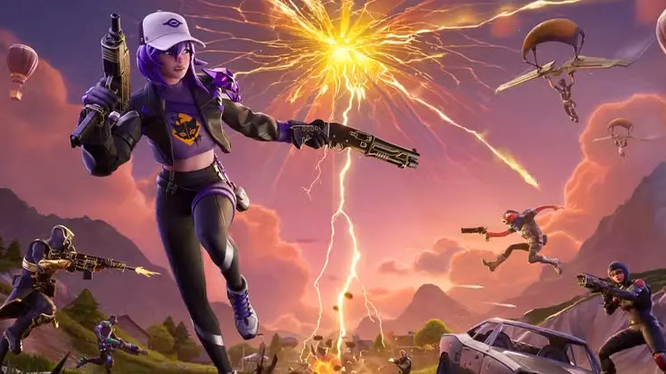 Fortnite در بازی Blitz Royale تصویری از مود
