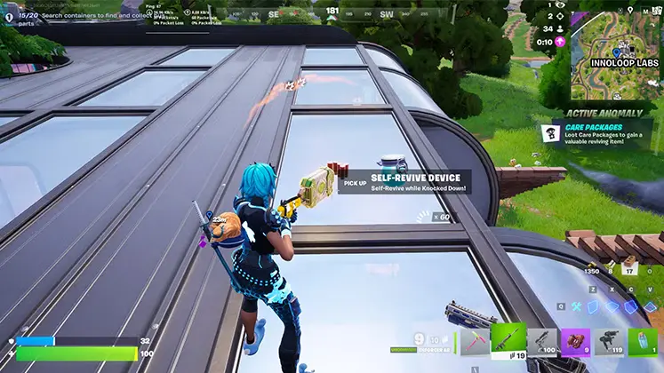 Fortnite تصویری از گیم پلی بازی