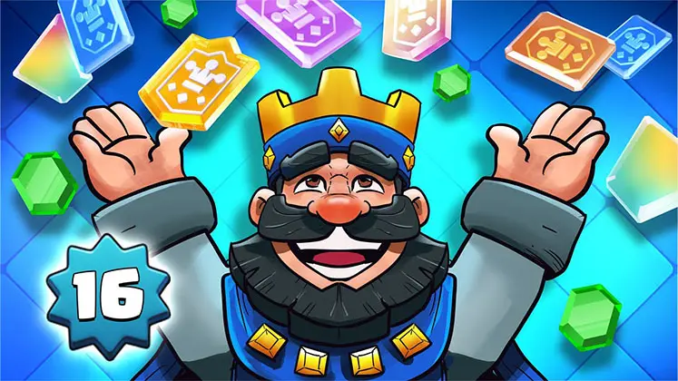 راهنمای جامع لول 16 کلش رویال؛ هزینه، روش دریافت و مقابله