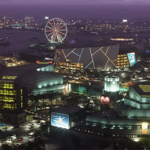 GTA 6 در بازی Vice City تصویری از شب